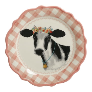 Pioneer Woman Gingham Appitizer Plate