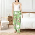 thumbnail image 6 of Lsque Cute Frog2 Print Women's Pajama Pants, Lounge Pant - Comfortable Home Wear,Elastic Waistband, Stylish Design-XX-Large, 6 of 9