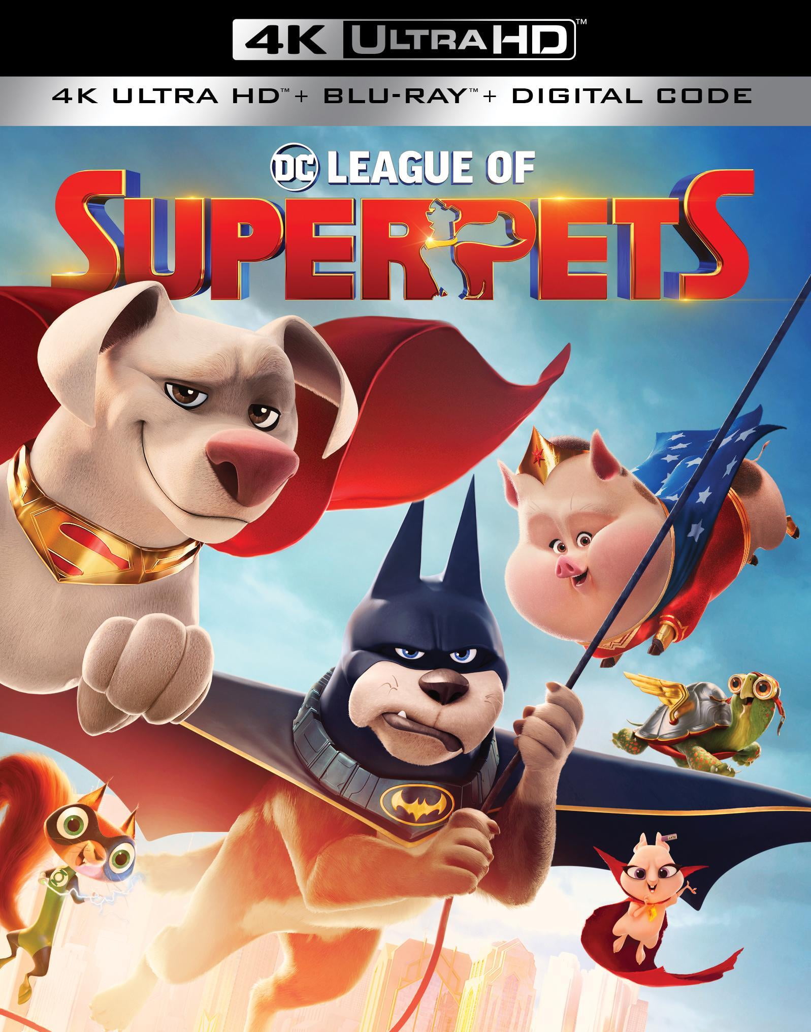 DC League of SuperPets (4K Ultra HD + Bluray+ Digital Copy)