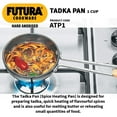 thumbnail image 5 of Hawkins Futura Hard Anodised 3.25mm Tadka Pan (Spice Heating Pan) 10cm, Black - Ships from USA, 5 of 5