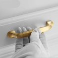 thumbnail image 4 of Lunfar 10 Pcs Poignée de Placard Dorée 96mm-Poignée de Meuble Poignées de Porte de Placard de Cuisine, 4 of 5