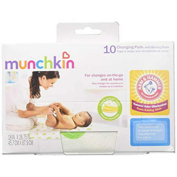 Munchkin Arm & Hammer Disposable Changing Pad 60 Pack