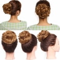 thumbnail image 2 of SEGO Fashion Hair Bun Extensions Messy Hair Scrunchies Hair Donut Updo Ponytail for Women, 2 of 6