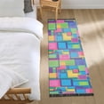 thumbnail image 3 of Yayeee Runner Rug for Bedroom 2'x6' Machine Washable Hallway Non Slip Mat, Colorful Geometric Pattern, 3 of 8