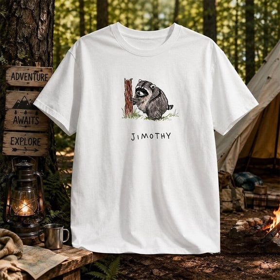 Short King Jimothy Shirt, Funny Woodland Creature Graphic Tee, Forest Wildlife T-Shirt, Camping Adventure Shirt, Nature Lover Gift, Outdoor Graphic Tee