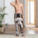 thumbnail image 2 of Fotbe Realistic Cute Puppy Pantalones de Pijama para Hombre, Pantalones de Dormir, Pantalones de Casa con Cintura Ajustable y Bolsillos-Large, 2 of 6