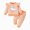 H154-Orange, variant on TOWED22 Infant Baby Girl Clothes Set Long Sleeve Sweatshirt and High WaistPants 2pcs Fall Winter Outfits Cozy(Orange,0-6 M)