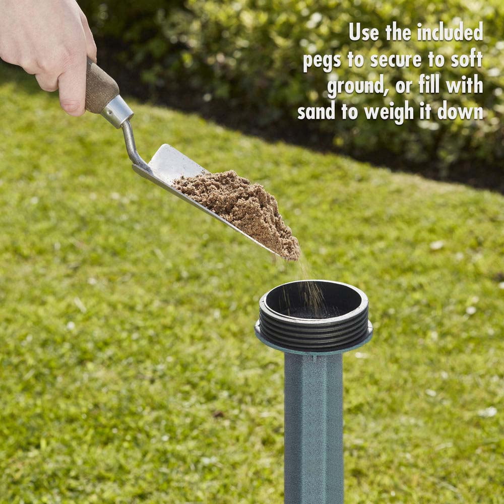 Westcharm 29 Inch Lightweight Poly Resin Outdoor Birdbath for Outside with Decorative Birds and Pedestal Base Stand - Verdigris Green