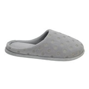 DF by Dearfoams Women's MF Terry Dotted Clog Slipper