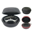 thumbnail image 2 of EVA Storage Box Cushioned Round Organiser with Zipper Portable Travel Watch Case, 2 of 14
