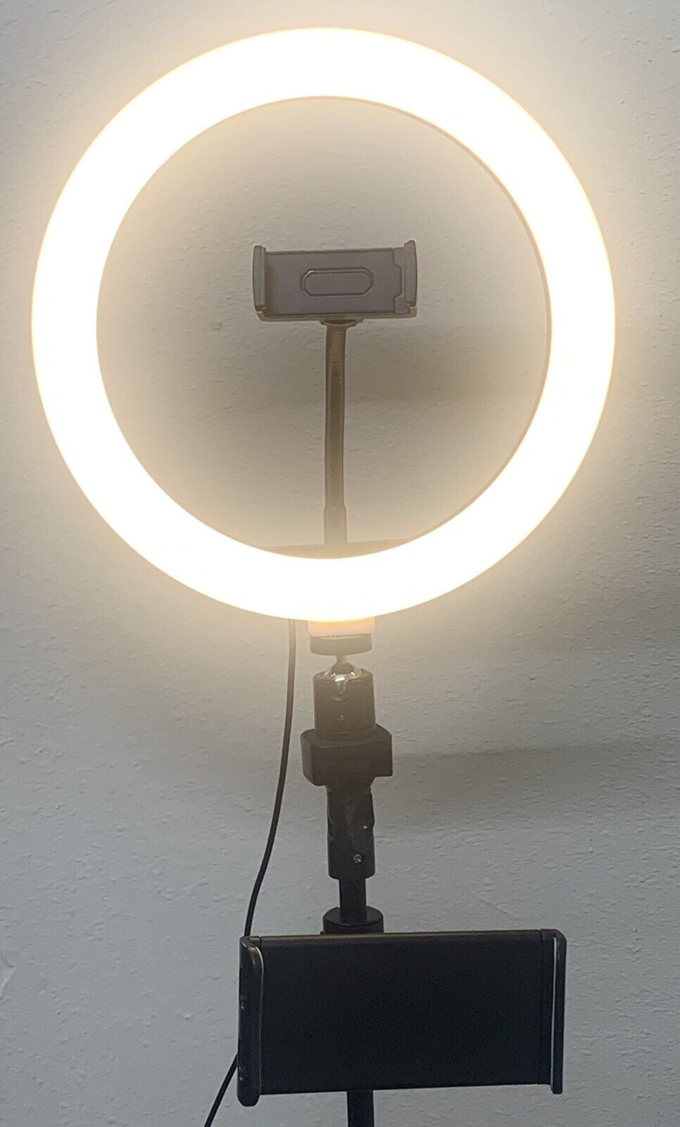 LED Ring Light 10 Inch Selfie Stick With Tripod Stand For All Phones