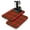 White-379, variant on 2pcs Rustic Farmhouse Plaid Print Coffee Maker Mats Absorbent and Non-Slip, Striped and Checkered Fusion