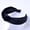Black, variant on kaondbfi Women's Summer Outdoor Travel Essentials Accessories Headbands for Women Headband Cross Hair Band Wide Side Velvet Solid Color Exotic Hairband