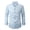 Blue, variant on TANSILING Men's & Big Men's Classic Fit Dress Shirt with Long Sleeves, Sizes S-3XL