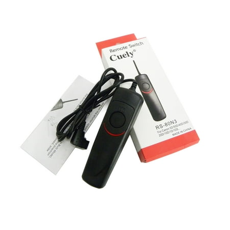 - RS-80N3 Remote Shutter Switch For Canon 5D series, 6D series, 7D, 1D ETC