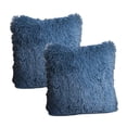 thumbnail image 1 of 2pcs Fluffy pillow-super soft and plush faux fur accent pillow, 1 of 6