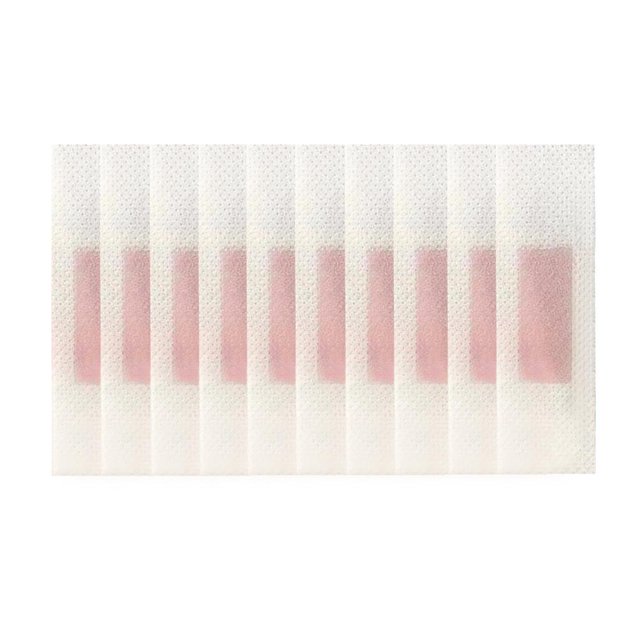 /Ensemble Papier Ciré Portable pour Enlever les Poils, Double Face, Papier à la Cire d'Abeille pour Enlever les Poils