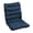 Blue, variant on Ergonomic Rocking Chair Cushion with Backrest and Ties, Comfortable Seat and Floor Pad for Home, Office, Dining, and Living Room Decor