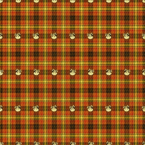 Ahgly Company Indoor Square Patterned Tomato Sauce Red Area Rugs, 5' Square