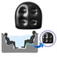thumbnail image 1 of Cojín inflable antihemorroides para bañera, 2 uds., almohadilla para asiento inflable (negro) Tmvgtek Deportes acuáticos, 1 of 9