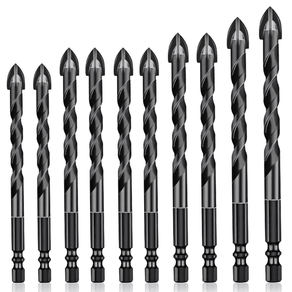 Brocas para Taladro Percutor Eléctrico Triangulo Cruzado