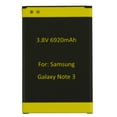 thumbnail image 2 of Quantum 6920mAh Extended Slim battery For Samsung GALAXY Note3 N9000 N9002 N9005, 2 of 2