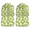 thumbnail image 5 of Tropical Plant Car Front Seat Covers Protectors , Plants, Tiling, Rainforest, Flowers And Plants Automotive Seat Covers for Cars Trucks Suv, 5 of 8