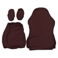 thumbnail image 2 of Office Chair Cover Gaming Chair Cover Pure Color Breathable Polyester High Resilience Office Chair Slipcover With Armrest Cover For Home Swivel Gaming Racing Chair Cover, 2 of 8