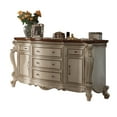 thumbnail image 3 of ACME Picardy Dresser, Antique Pearl & Cherry Oak, 3 of 4