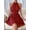 Red, variant on Blmnix Woman Dress Sexy Dresses Fit & Flare Party Dresses Dresses Sleeveless Halter Mid-Length Belted Summer Casual Dresses for Women,M