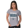thumbnail image 3 of US Navy Honor Courage Commitment Women's Plus Size Shirt Brisco Brands 3X, 3 of 5