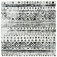 thumbnail image 4 of SAFAVIEH Mercer Sabella Boho Geometric Area Rug, Ivory/Charcoal, 9' x 12', 4 of 7