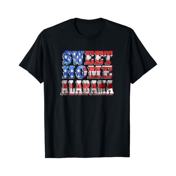 Sweet Home Alabama Version 2 T-Shirt BLACK Unisex S-5XL Hot Trending Shirt, Vintage Birthday Gift