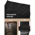 thumbnail image 4 of Pack de 4 leggings NexiePoch para mujer, cintura alta, control de barriga, 4 of 5