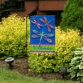 thumbnail image 4 of Briarwood Lane Colorful Dragonflies Summer Garden Flag, 4 of 4