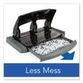 thumbnail image 4 of 45-Sheet Smarttouch Three-Hole Punch, 9/32" Holes, Black/gray | Bundle of 2 Each, 4 of 5