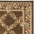 thumbnail image 2 of SAFAVIEH Lyndhurst Marshall Floral Border Area Rug, Brown, 5'3" x 7'6", 2 of 3