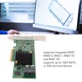 thumbnail image 4 of Tarjeta Controladora RAID, Tarjeta Smart Array PCI Express 3.0 X8 De 12 Gbps De Alta Velocidad Para Transmisión, 4 of 7