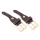 thumbnail image 1 of 2 piezas de correa de hombro acortada con hebilla de pasador para bolso, cadena para acortar la correa del bolso. Marrón, 1 of 9