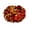 Red and Gold, variant on LAZIOEGR Aerobics Dance Pom Poms for Cheerleaders School Sports and Party Competitions, 11.4 Inches / 29 cm Diameter, Handheld Spirit Accessories, Rose and Silver