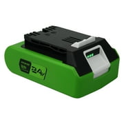 Replacement Battery Compatible With All Greenworks 24V Series and 48V (2x24V) Series Tools & Original Chargers