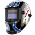 thumbnail image 1 of Casco de soldadura TOOLIOM Solar Power Auto Darkening Blue Eagle, 1 of 6