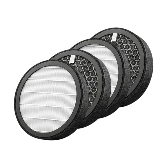 Nispira Replacement Filter for TDBYWAE MB-032 Air Purifier, 3-Stage HEPA Carbon Filter, 4 Pack