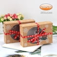 thumbnail image 1 of Christmas Cookie Gift Boxes 24Pcs Christmas Cookie Gift Boxes Treat Boxes for Holiday B Akery Food Container Take Home Containers for Food Cookie Gift Boxes with Cookies, 1 of 9