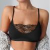 

RPVATI Womens Sexy Plus Size Hollow Out Bra Wirefree Spaghetti Bralette Sports Lace Stretch Bra for Women