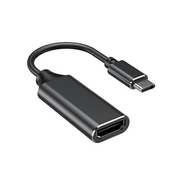 (black)USB C to HDMI Adapter, Type C to HDMI 4K Adapter for MacBook Pro 2018/2017, iPad pro 2018, Samsung note 9/s9, Huawei mate 20, etc. (Thunderbolt