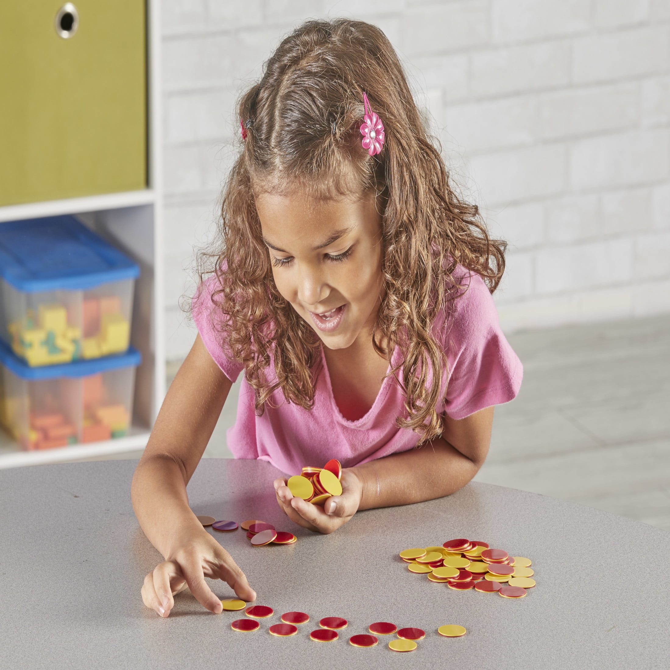 Learning Resources Two-Color Counters, Math Manipulatives, Ages 5+