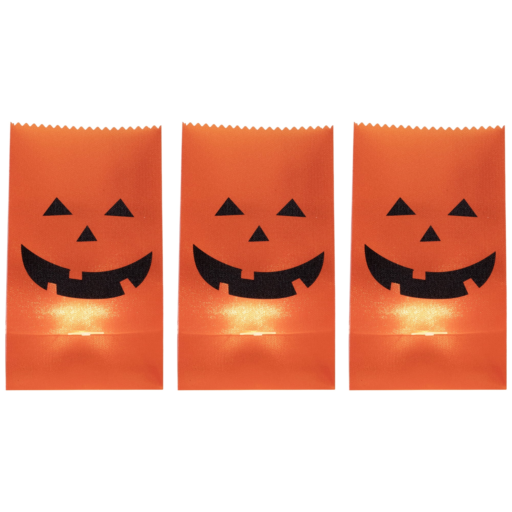 Northlight Orange and Black Pathway Lights (3 Pieces)
