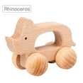 thumbnail image 2 of Agiferg Let's Make Wooden Car Toys Wood Rattle Toy Cars Handmade Wood Eco Toy Car, 2 of 3