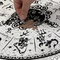 thumbnail image 4 of Ambesonne Zodiac Jigsaw Puzzle, Black White Zodiac, Heirloom-Quality Fun Activity for Family Durable Cardboard, 1000 pcs, Black White, 4 of 5